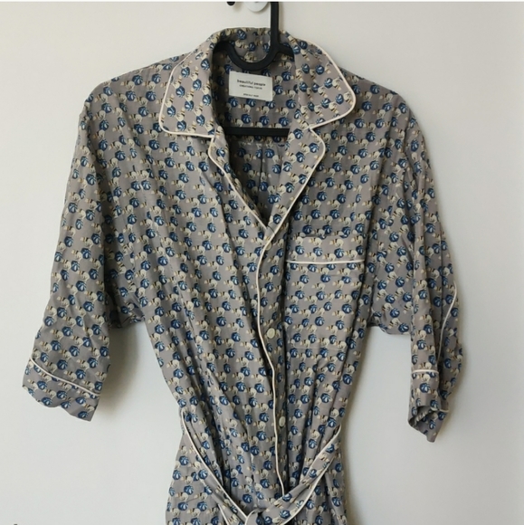 Beautiful People (Comme des Garcons) Silk Cotton Shirt Dress - Picture 7 of 7